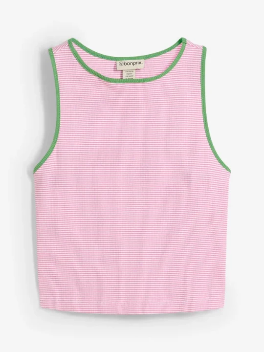 Obrázek produktu Tank top z czystej bawełny organicznej BonPrix biały