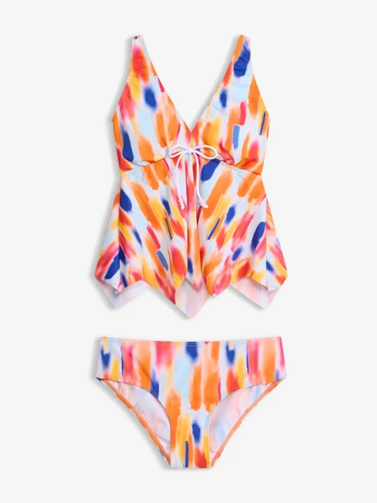 Obrázek produktu Tankini z zygzakowatym dołem (2 części) BonPrix