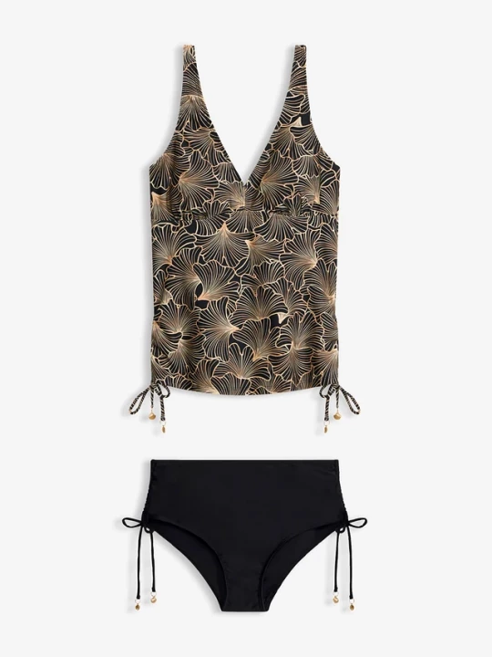 Obrázek produktu Tankini (zestaw 2-cz.) BonPrix czarny