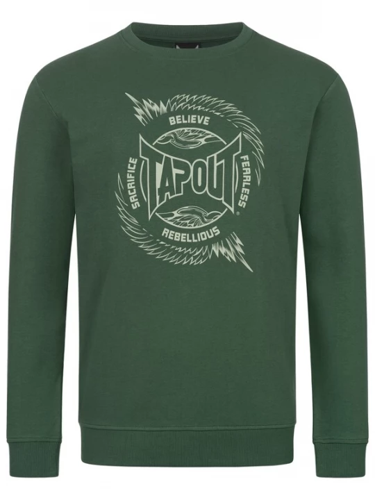 Obrázek produktu Tapout Mikina 'Spirit'  zelená / bílá