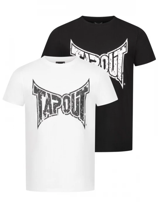 Obrázek produktu Tapout Tričko 'Amboyn'  černá / bílá