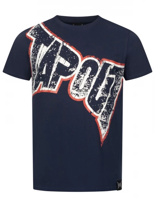 Obrázek produktu Tapout Tričko 'Bernardino'  námořnická modř / krvavě červená / bílá