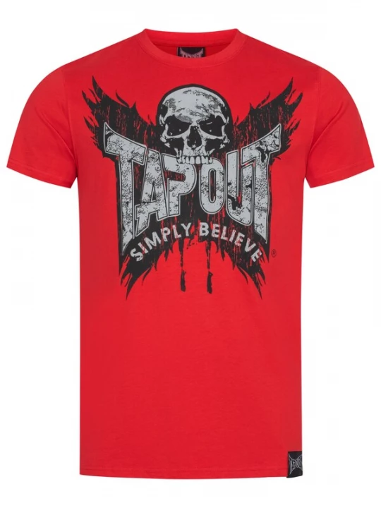 Obrázek produktu Tapout Tričko 'Creston'  šedá / červená / černá