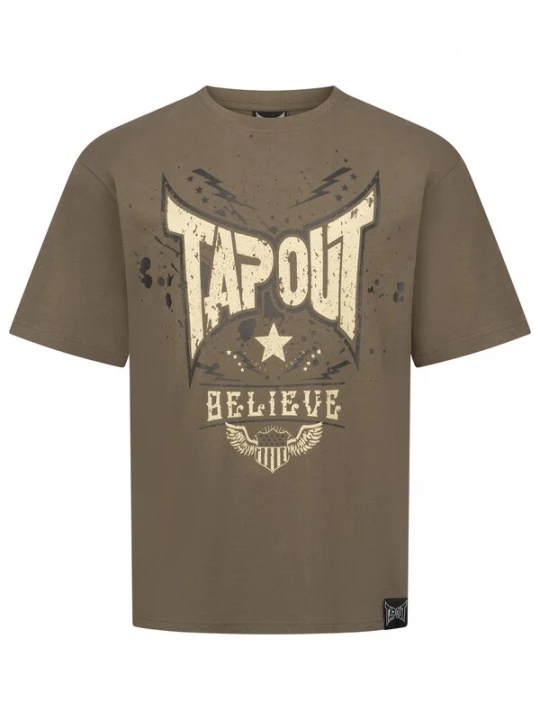 Obrázek produktu Tapout Tričko 'Doylen'  písková / umbra / černá