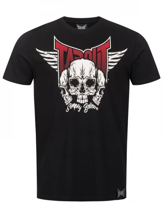Obrázek produktu Tapout Tričko 'Hamlines'  tmavě červená / černá / bílá