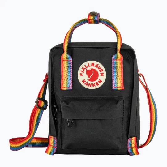 Obrázek produktu Taška Fjällräven Kanken Rainbow Sling 2, 5 l black / rainbow pattern
