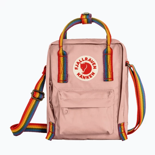 Obrázek produktu Taška Fjällräven Kanken Rainbow Sling 2, 5 l chalk rose / rainbow Růžová