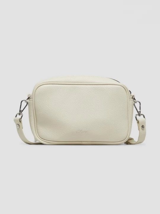 Obrázek produktu Taška na camera-bag z imitace kůže s odnímatelným ramenním popruhem s.Oliver krémová