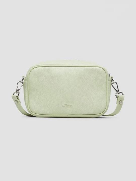 Obrázek produktu Taška na camera-bag z imitace kůže s odnímatelným ramenním popruhem s.Oliver zelená