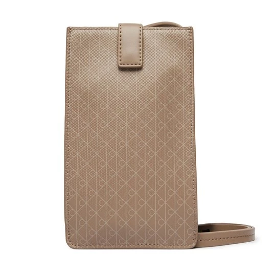 Obrázek produktu Taška na telefon Calvin Klein Emblem Aop Phone Crossbody LV04F1115G Hnědá