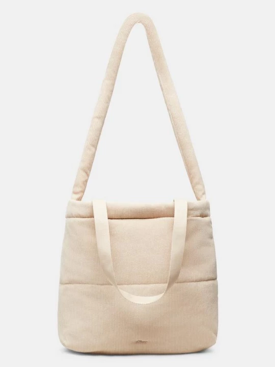 Obrázek produktu Kabelka s magnetickým zapínáním a crossbody popruhem s.Oliver béžová