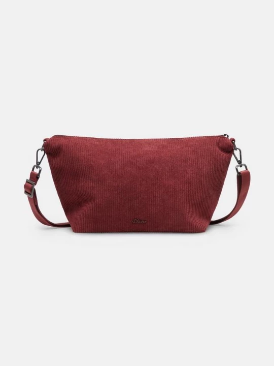 Obrázek produktu Taška s odnímatelným crossbody popruhem a kapsou na zip s.Oliver červená