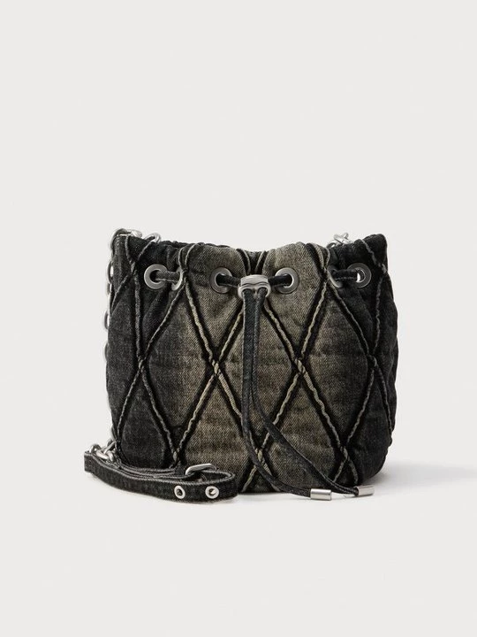 Obrázek produktu Taška s příčným popruhem Diesel černý denim