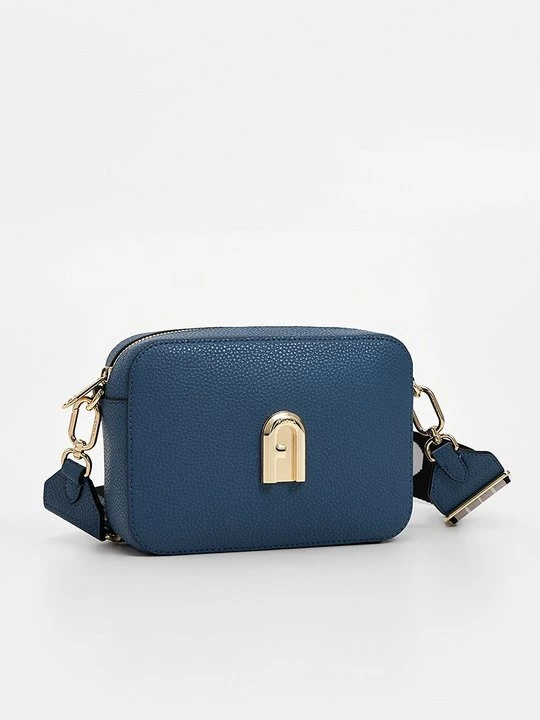 Obrázek produktu Taška s příčným popruhem Furla modrý denim