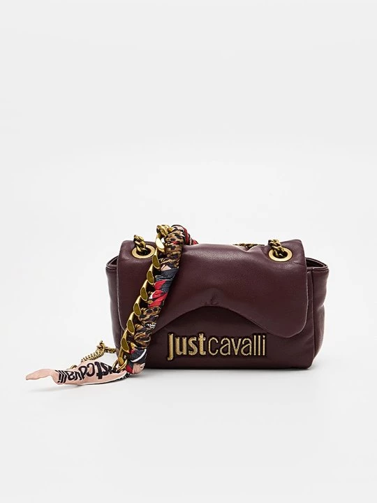Obrázek produktu Taška s příčným popruhem Just Cavalli tmavě fialová