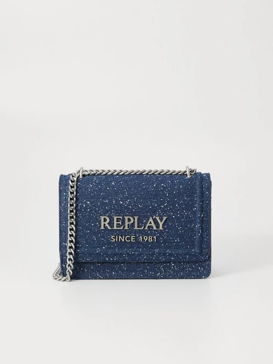 Obrázek produktu Taška s příčným popruhem Replay modrý denim