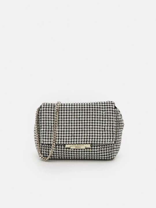 Obrázek produktu Taška s příčným popruhem Ted Baker stříbrná barva