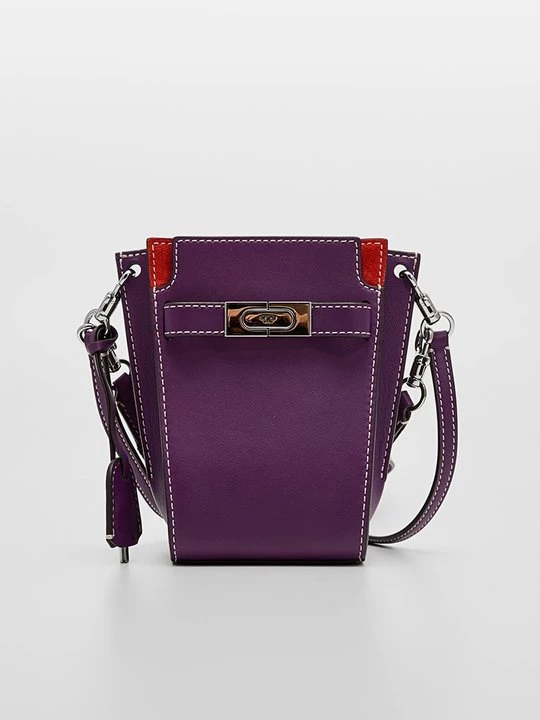 Obrázek produktu Taška s příčným popruhem Tory Burch fialová