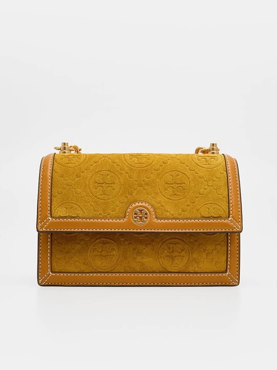 Obrázek produktu Taška s příčným popruhem Tory Burch hořčicově žlutá