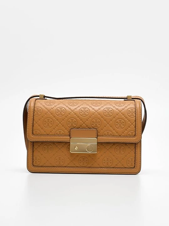 Obrázek produktu Taška s příčným popruhem Tory Burch světlehnědá