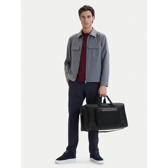 Obrázek produktu Taška Tommy Hilfiger Th Foundation Duffle AM0AM14160 Černá