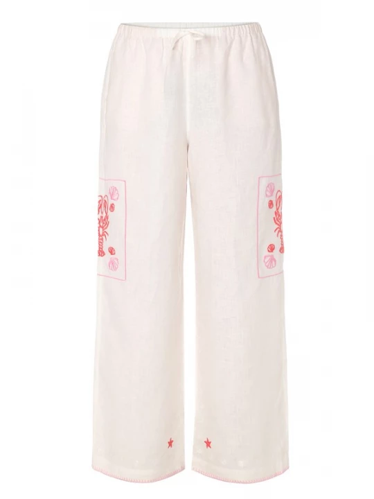 Obrázek produktu TATUUM Kalhoty 'Deia 1' světle růžová / červená / offwhite