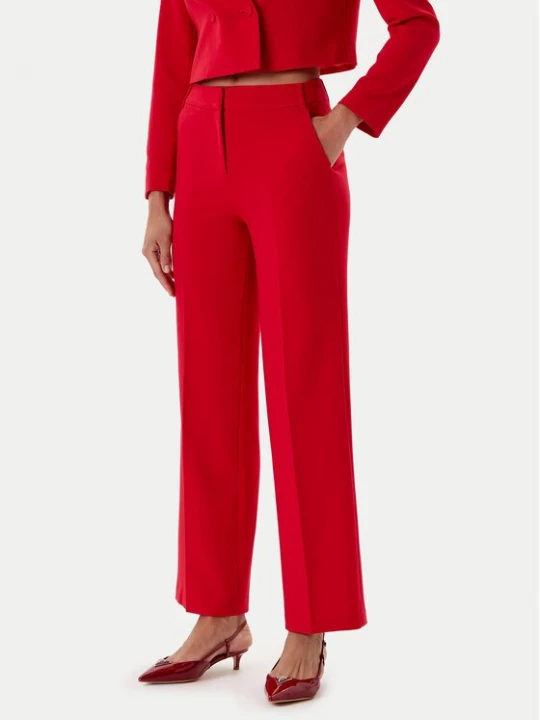 Obrázek produktu Tatuum Kalhoty z materiálu Masda 3 T2508.147 Červená Wide Leg
