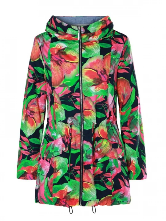Obrázek produktu TATUUM Přechodová parka 'Kornelita'  námořnická modř / žlutá / zelená / pink