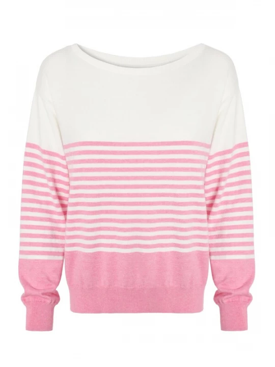 Obrázek produktu TATUUM Svetr 'Penny' pink / bílá