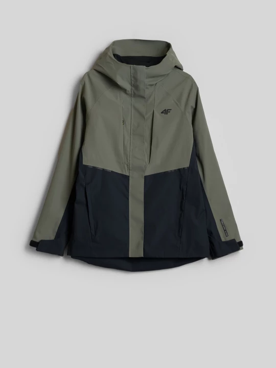 Obrázek produktu Treková bunda membrána 10000 dámská - khaki 4F