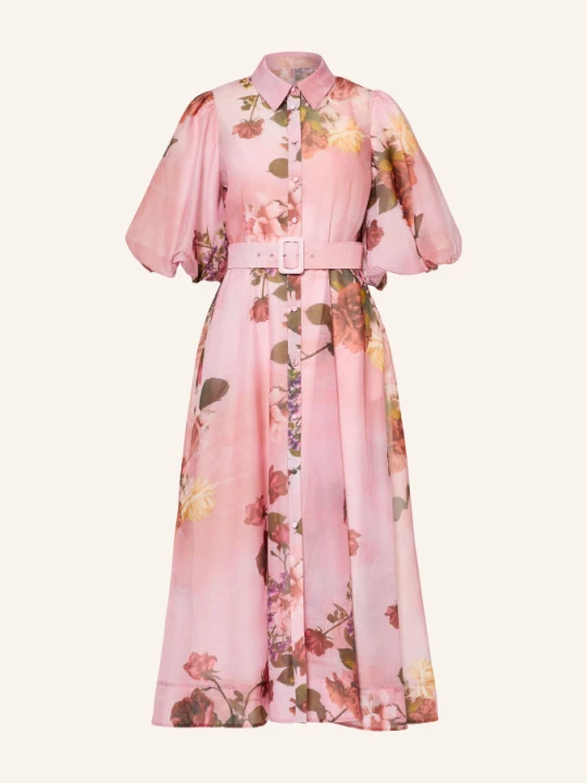 Obrázek produktu Ted Baker Košilové Šaty Indyah světle růžová / červená / zelená