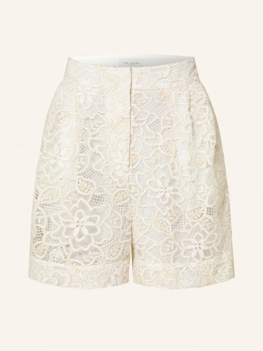 Obrázek produktu Ted Baker Krajkové Šortky Bowia krémová / bílá