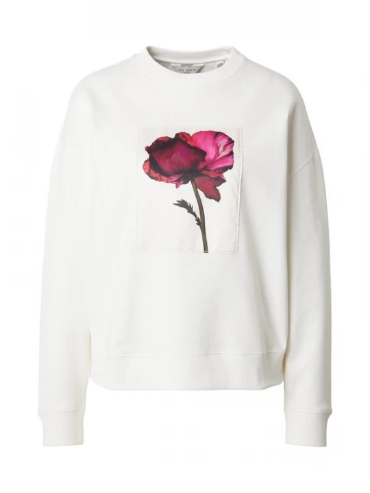 Obrázek produktu Ted Baker Mikina 'TONNIE' režná / tmavě zelená / pink / červenofialová