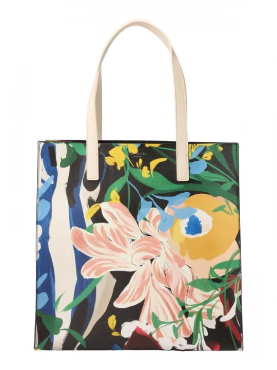 Obrázek produktu Ted Baker Nákupní taška 'BOUANI' světle béžová / modrá / zelená / černá