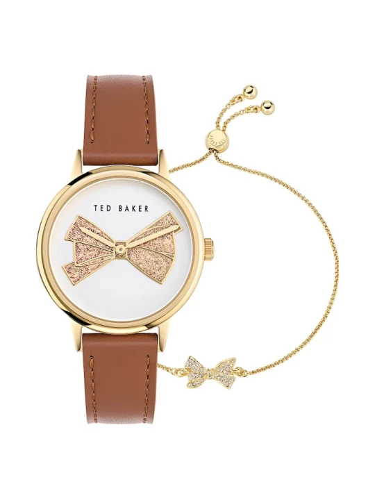 Obrázek produktu Ted Baker set hodinek a náramku dámský béžová