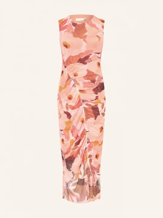Obrázek produktu Ted Baker Síťované Šaty Elyra oranžová / tmavě červená / červená