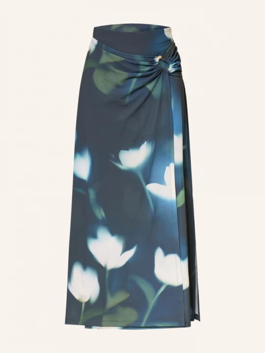 Obrázek produktu Ted Baker Sukně Rhea petrolejová / světle zelená / bílá