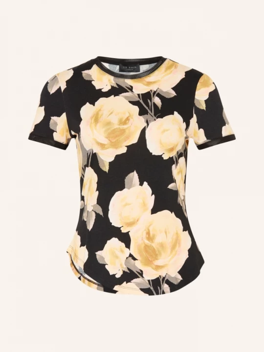 Obrázek produktu Ted Baker Tričko Thira černá / tmavě žlutá