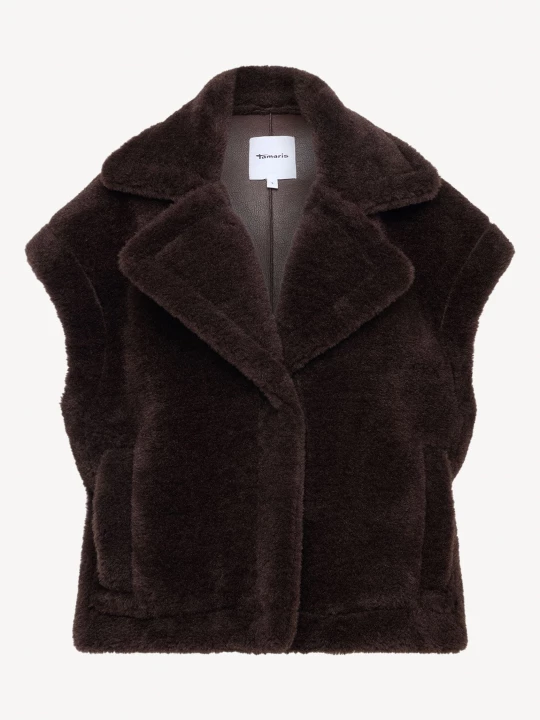 Obrázek produktu Teddy vesta hnědá Tamaris