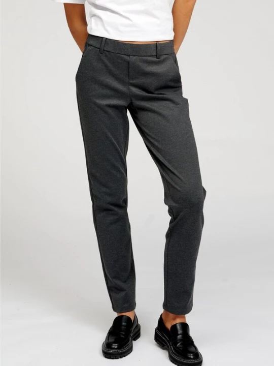 Obrázek produktu TEESHOPPEN Chino kalhoty antracitová