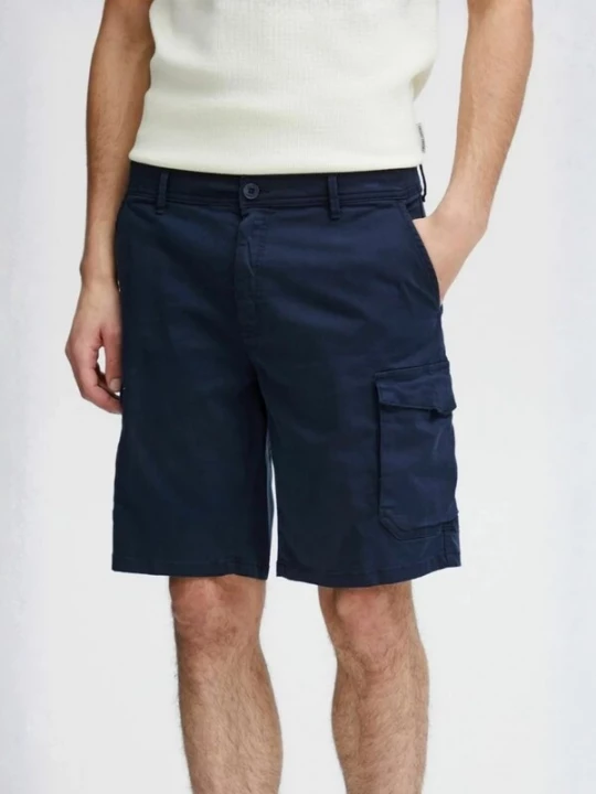 Obrázek produktu TEESHOPPEN Kalhoty ' Cargo Shorts ' námořnická modř
