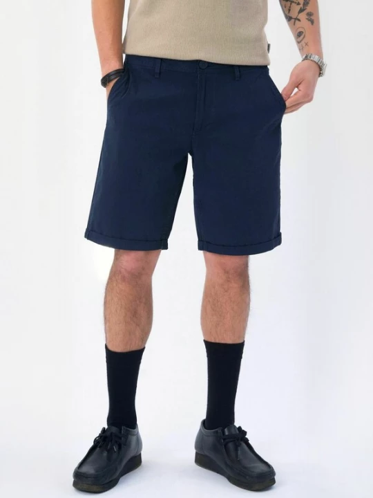 Obrázek produktu TEESHOPPEN Kalhoty ' Chino ' námořnická modř