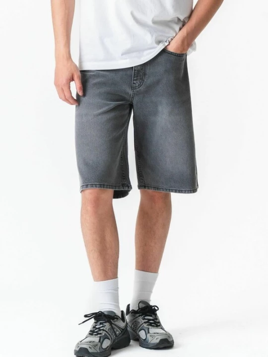 Obrázek produktu TEESHOPPEN Kalhoty ' Denim shorts ' šedá