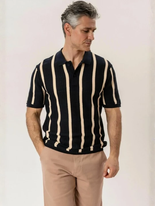 Obrázek produktu TEESHOPPEN Košile ' Polo ' námořnická modř