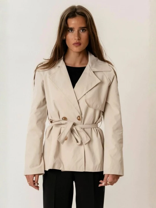 Obrázek produktu TEESHOPPEN Přechodná bunda ' Sia ' offwhite