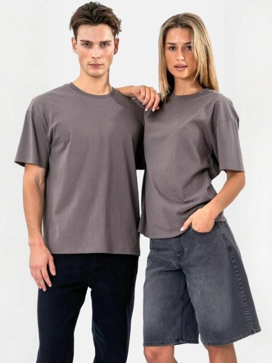 Obrázek produktu TEESHOPPEN Top ' Heavy ' tmavě šedá