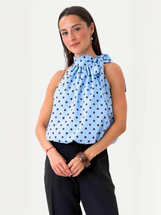 Obrázek produktu TEESHOPPEN Top ' Wilma ' modrá