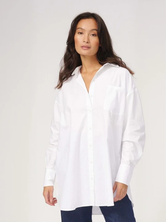 Obrázek produktu TEESHOPPEN Tričko ' Oversized ' bílá