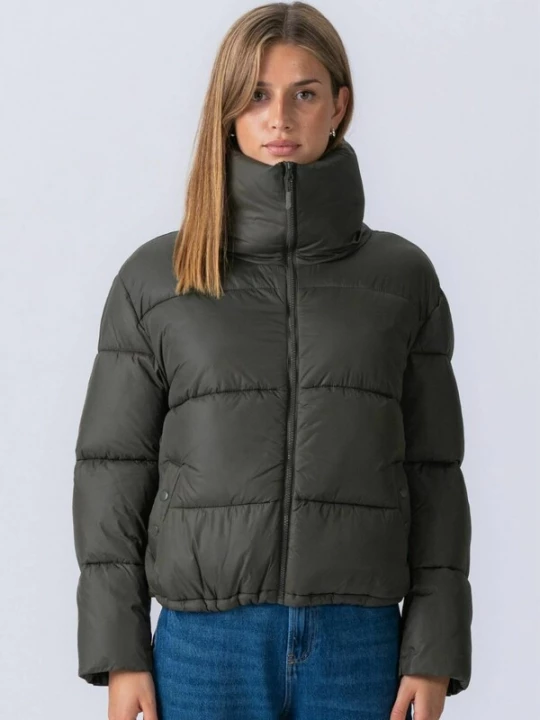 Obrázek produktu TEESHOPPEN Zimní bunda ' Short Puffer ' olivová
