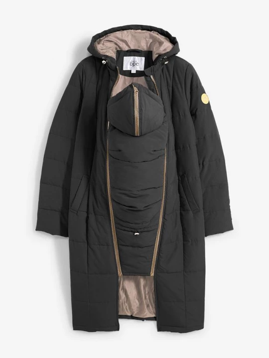Obrázek produktu Těhotenský a nosicí kabát 3 v 1 s prošíváním, recyklovaný polyester BonPrix